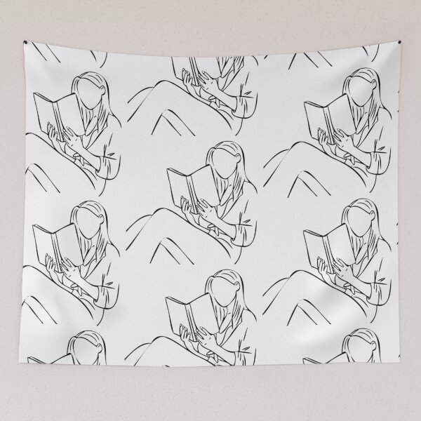 Item preview, Woman Reading Book designed and sold by jennysselling.