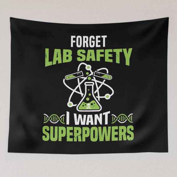 Item preview, Funny Forget Lab Safety I Want Superpowers Science Teacher Lovers Gift designed and sold by JUSTBEELEGANT.