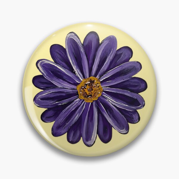 Artikelvorschau, Hübsche blaue Gänseblümchenblume mit Gelb entworfen und verkauft von Bekah Grace.