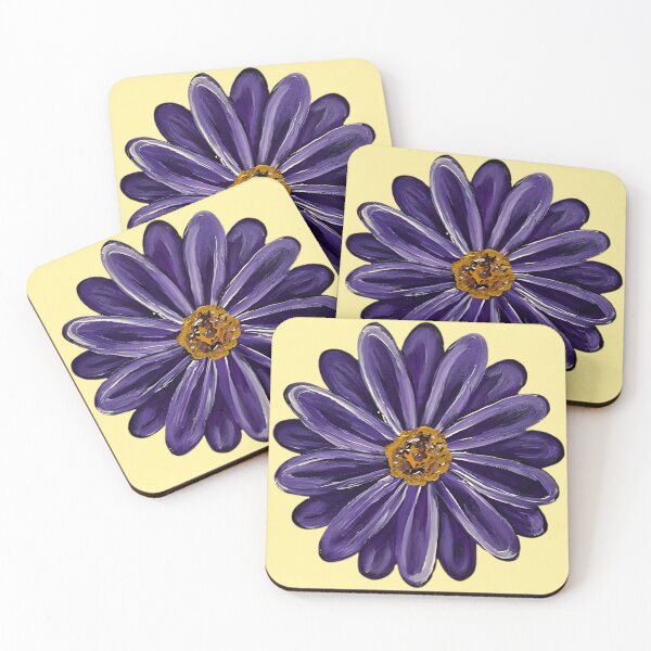 Item preview, Pretty Blue Daisy Flower with Yellow designed and sold by Bekah Grace.
