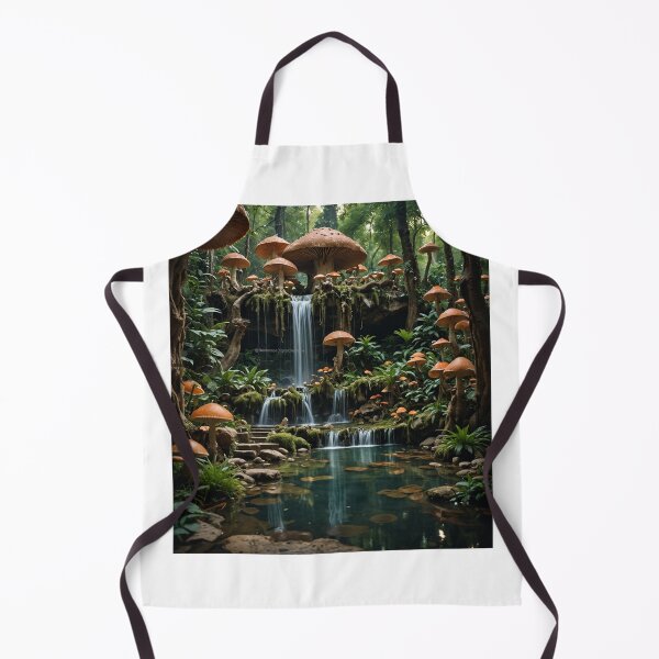 Aperçu de l'œuvre Mushroom Forest Pond créée et vendue par NerdscapeDC.