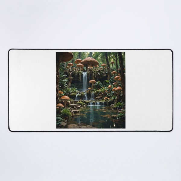 Artikelvorschau, Mushroom Forest Pond entworfen und verkauft von NerdscapeDC.