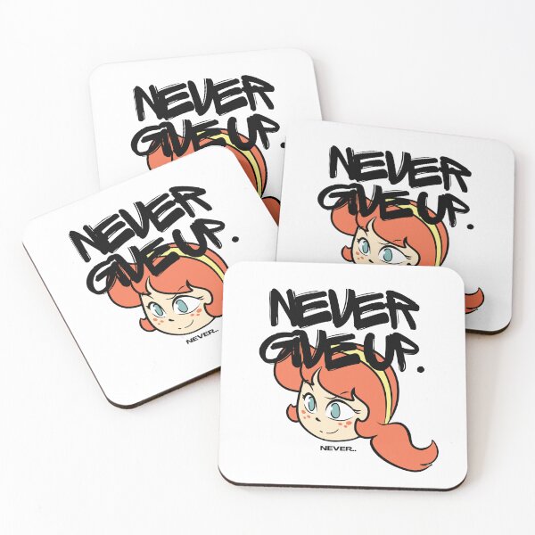 Item preview, Never give up designed and sold by Diamanths.