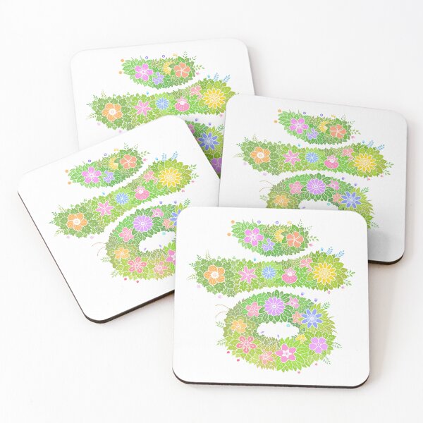Item preview, Floral Letter "ㅎ" WeArePrettierThanFlowers designed and sold by birthflower.