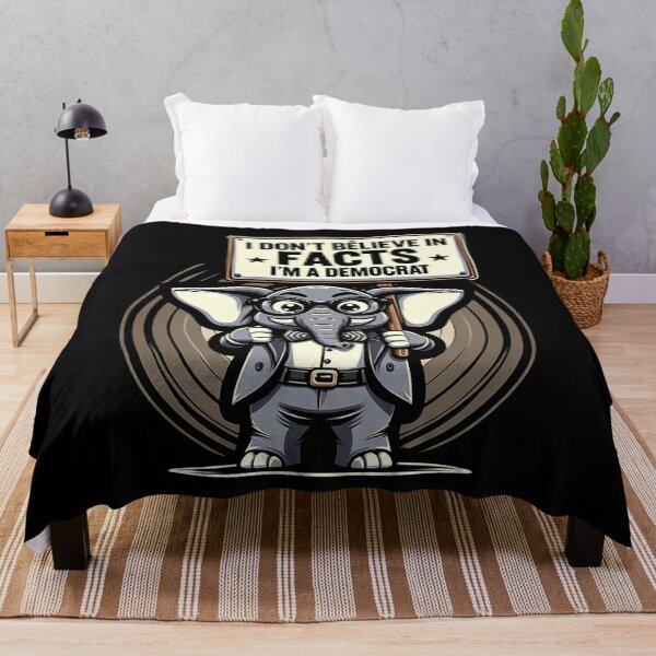 Item preview, I Dont Believe in Facts im a Democrat designed and sold by ArtFeverShop.