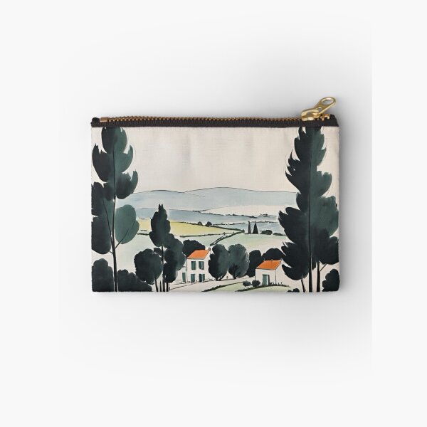 Item preview, Charming French Landscapes: Colored Sketch Prints No. 1 | By Carraann designed and sold by CARRAANN.