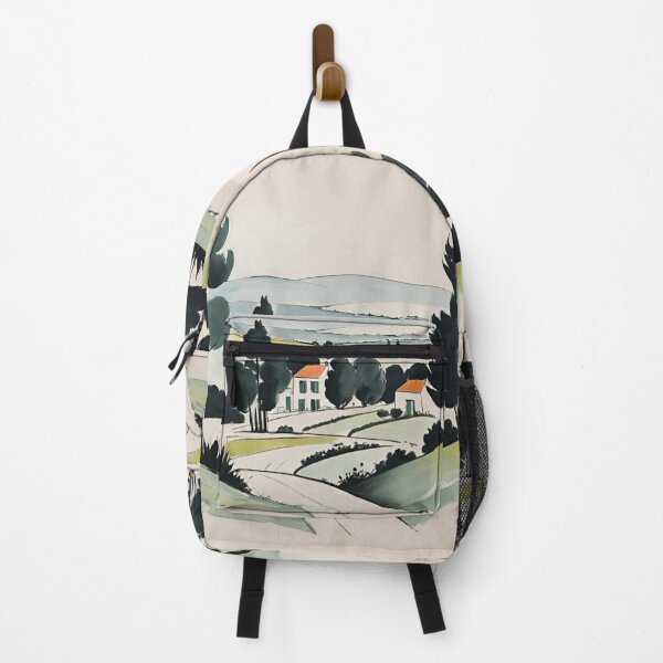 Item preview, Charming French Landscapes: Colored Sketch Prints No. 1 | By Carraann designed and sold by CARRAANN.