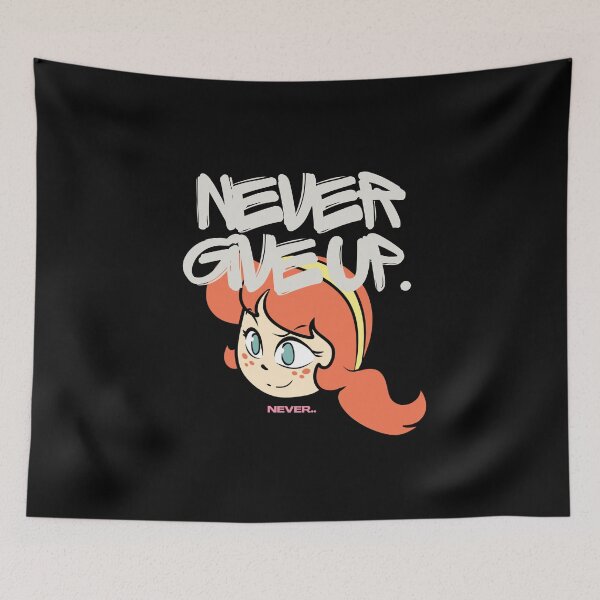 Item preview, Never give up. designed and sold by Diamanths.
