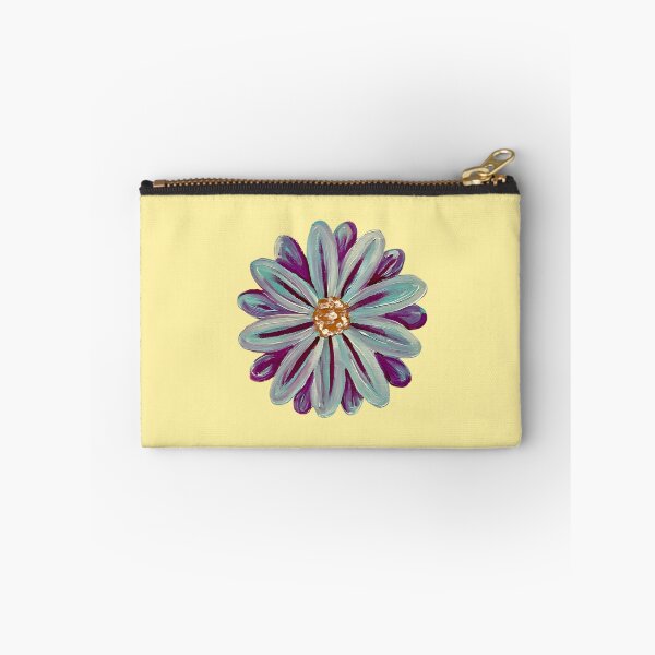 Item preview, Pretty Blue and Pink Daisy Flower with Yellow designed and sold by Bekah Grace.