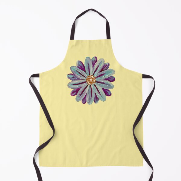 Item preview, Pretty Blue and Pink Daisy Flower with Yellow designed and sold by Bekah Grace.