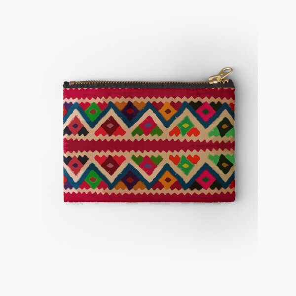 Item preview, Chevron multicolor dopamine dressing vibrant textile designed and sold by T-Mex.