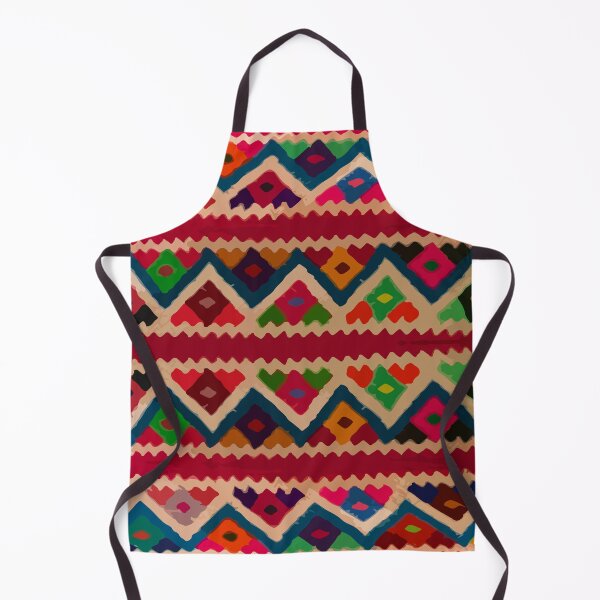 Item preview, Chevron multicolor dopamine dressing vibrant textile designed and sold by T-Mex.
