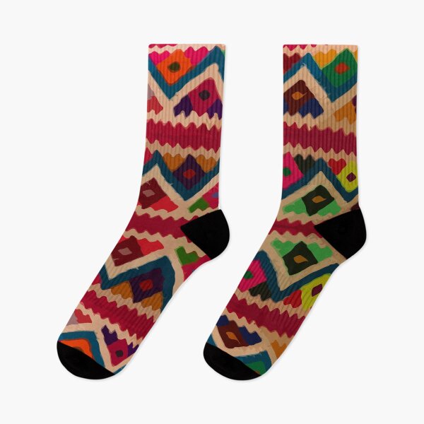 Item preview, Chevron multicolor dopamine dressing vibrant textile designed and sold by T-Mex.