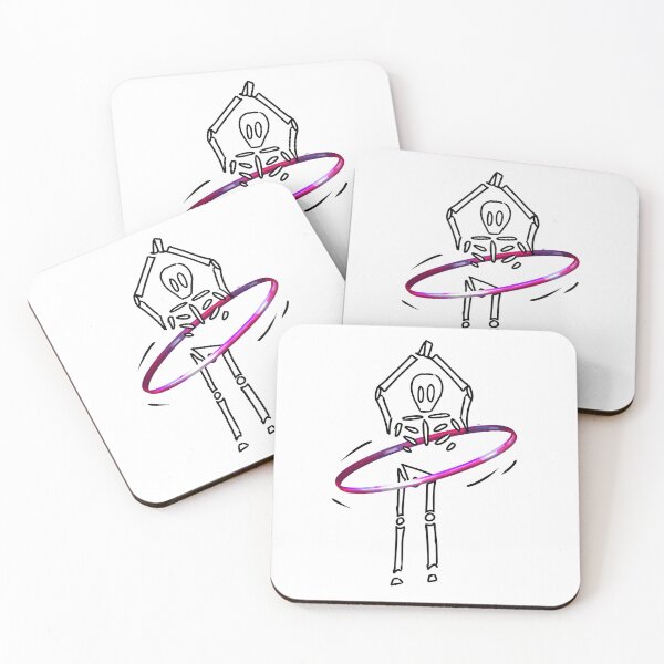 Item preview, #024 Skeleton Hula-Hooping designed and sold by Jasmine Froley.