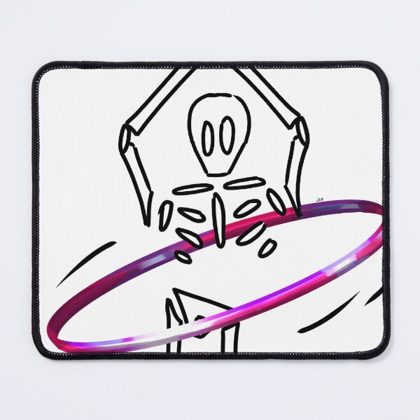 Item preview, #024 Skeleton Hula-Hooping designed and sold by Jasmine Froley.