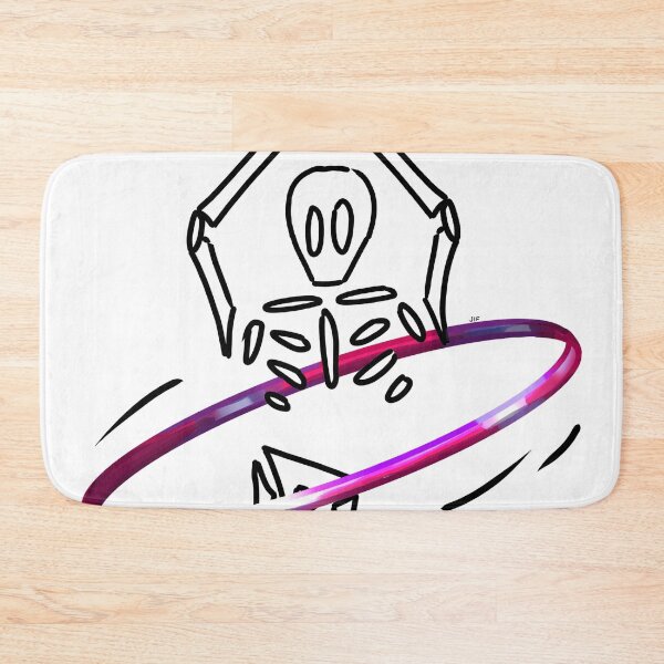 Item preview, #024 Skeleton Hula-Hooping designed and sold by Jasmine Froley.