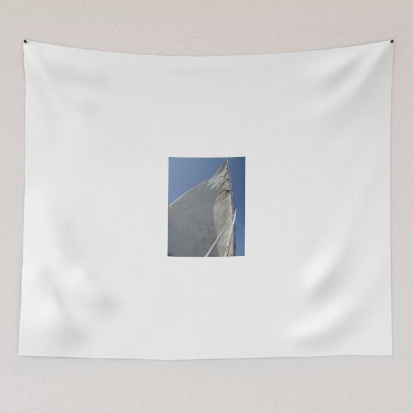 Item preview, African cloth sail in the afternoon breeze designed and sold by exploramum.