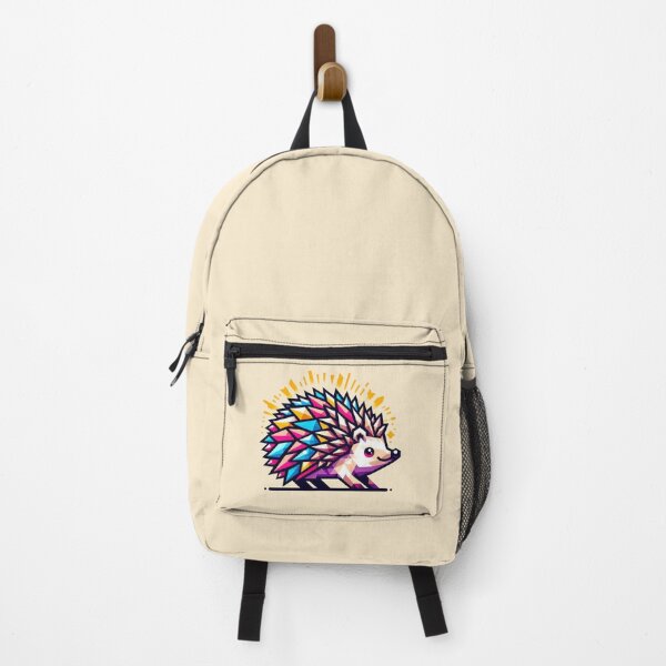 Item preview, Geometric hedgehog walking designed and sold by ZenGalactico.
