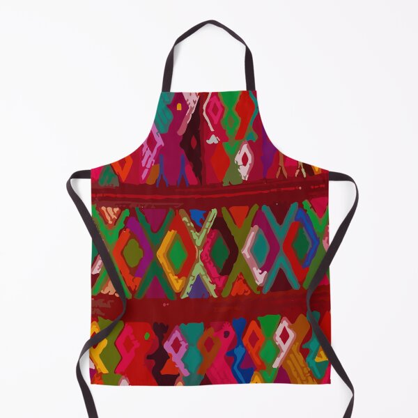 Item preview, Colorful rhombus maximalist embroidery dopamine decor boho chic designed and sold by T-Mex.