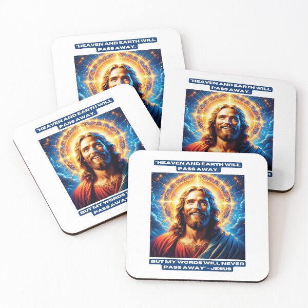 Item preview, "Heaven and earth will pass away, but my words will never pass away" - Jesus designed and sold by STO1KA.