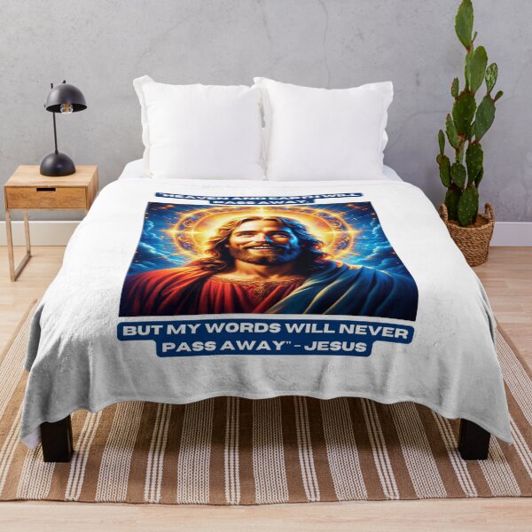 Item preview, "Heaven and earth will pass away, but my words will never pass away" - Jesus designed and sold by STO1KA.