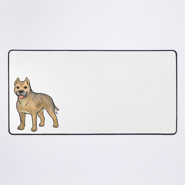 Item preview, American Staffordshire Terrier - Cropped Fawn Brindle designed and sold by Jennifer Stolzer.