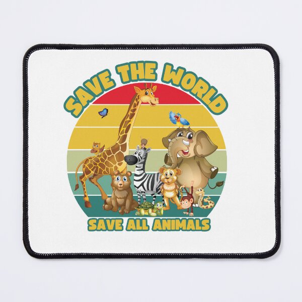 Item preview, Save The World, Save All Animals designed and sold by Adilessayeh.