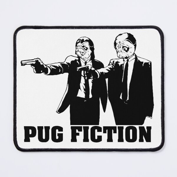 Item preview, Pug Fiction designed and sold by LukeRosenberg.