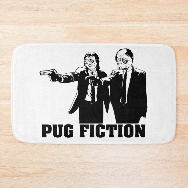 Item preview, Pug Fiction designed and sold by LukeRosenberg.