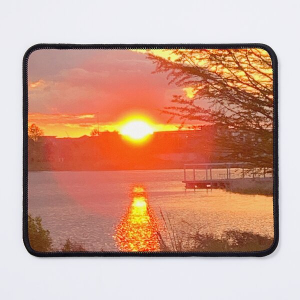 Item preview, Sunset mirrored on the lake designed and sold by Nature Photography by Wendi Gordon.