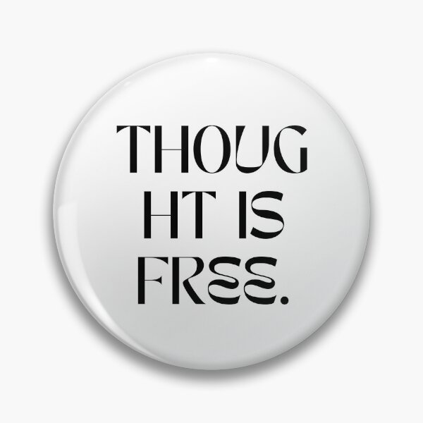 Item preview, Thought is free designed and sold by Diamanths.