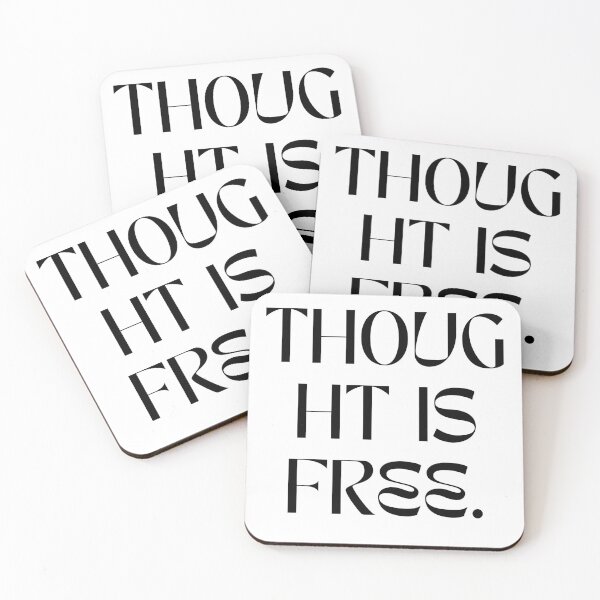 Item preview, Thought is free designed and sold by Diamanths.