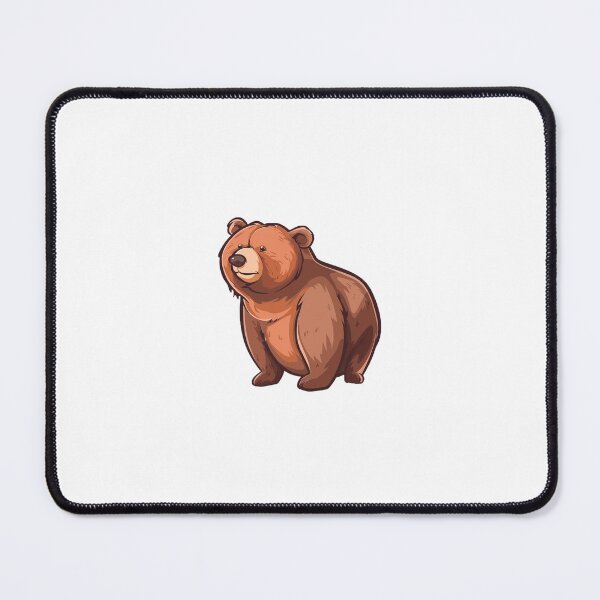 Item preview, Colourful Cartoon Sticker of a Brown Bear designed and sold by Sticker1Central.