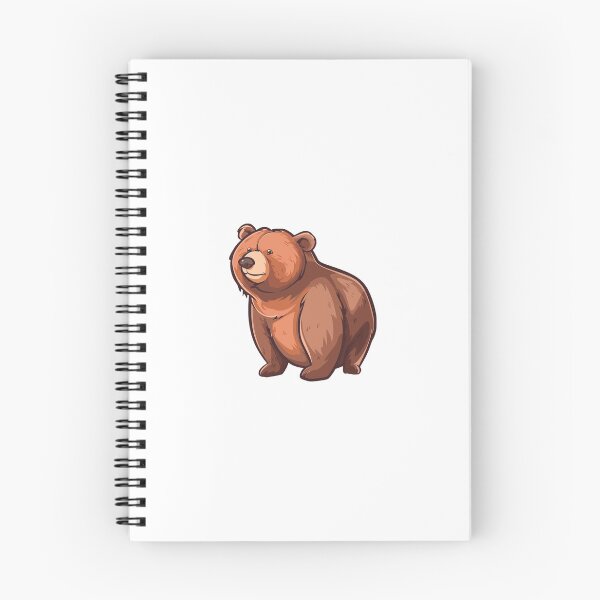 Item preview, Colourful Cartoon Sticker of a Brown Bear designed and sold by Sticker1Central.