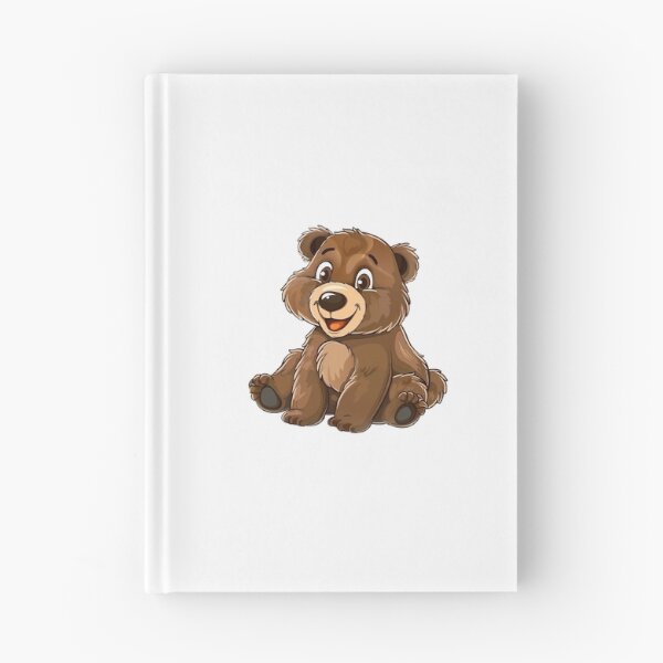 Item preview, Colourful Cartoon Sticker of a Brown Bear designed and sold by Sticker1Central.