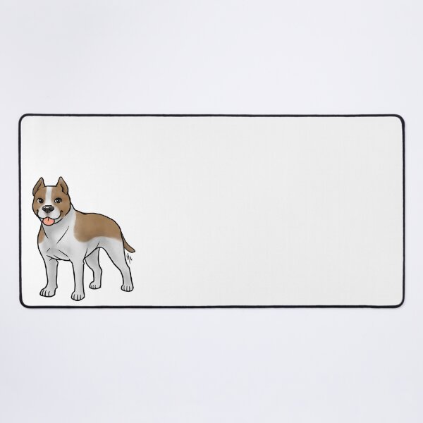 Item preview, American Staffordshire Terrier - Cropped Tan and White designed and sold by Jennifer Stolzer.