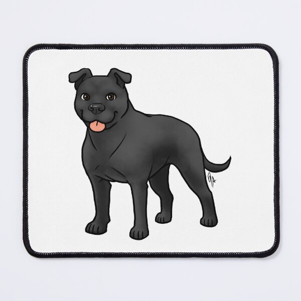 Item preview, American Staffordshire Terrier - Natural Black designed and sold by Jennifer Stolzer.