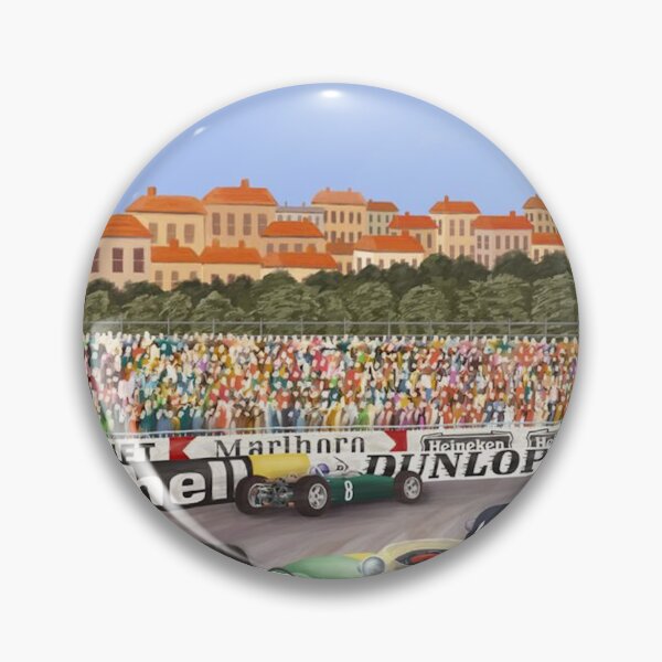 Item preview, Monaco Grand Prix 1968 Poster - Classic F1 Racing Art designed and sold by Road To Track.