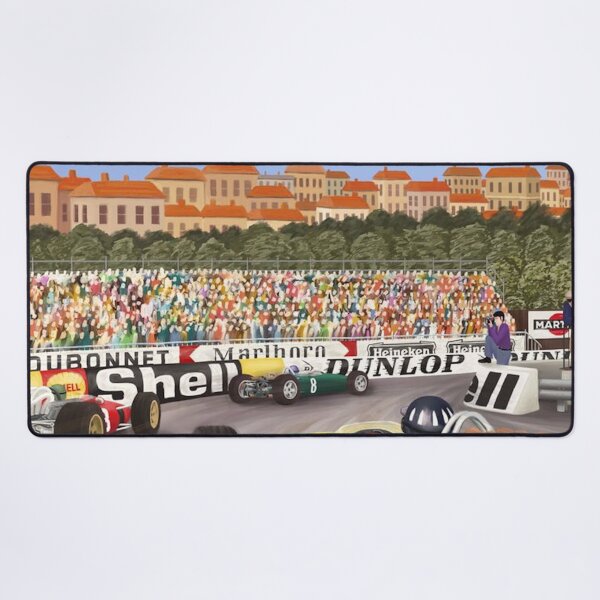 Item preview, Monaco Grand Prix 1968 Poster - Classic F1 Racing Art designed and sold by Road To Track.