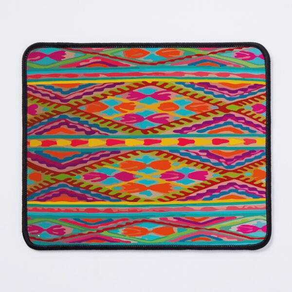 Item preview, Vibrant mexican embroidery colorful maximalist decor designed and sold by T-Mex.