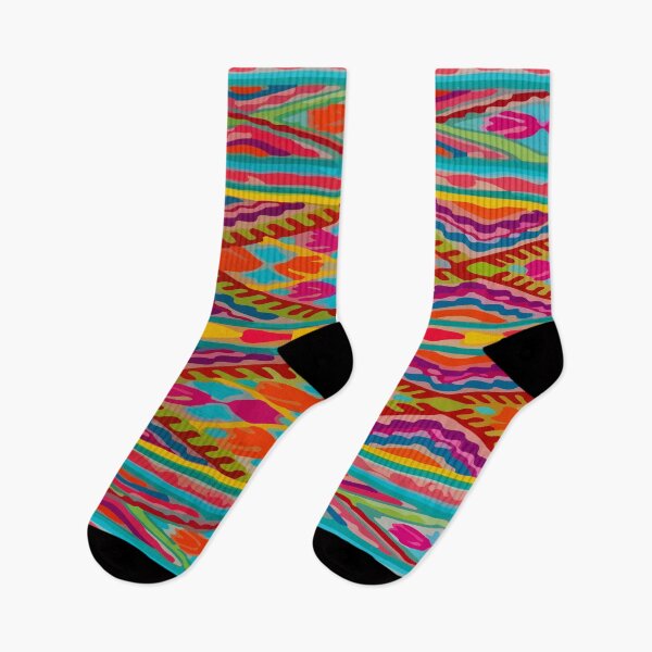 Item preview, Vibrant mexican embroidery colorful maximalist decor designed and sold by T-Mex.