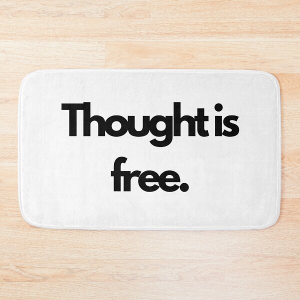 Item preview, Thought is free designed and sold by Diamanths.