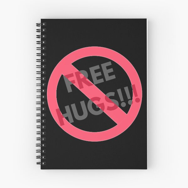 Item preview, Free hugs! Just kidding, don't touch me! designed and sold by MosquitoShirts.