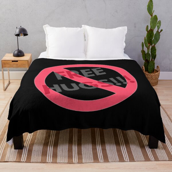 Item preview, Free hugs! Just kidding, don't touch me! designed and sold by MosquitoShirts.