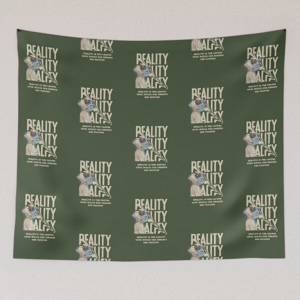 Item preview, Reality is the canvas upon which our dreams are painted | Green Background designed and sold by RM-Journey.