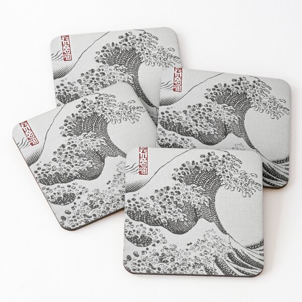 Item preview, The Great Wave of Kanagawa Version/5 designed and sold by Synthwave Poem.