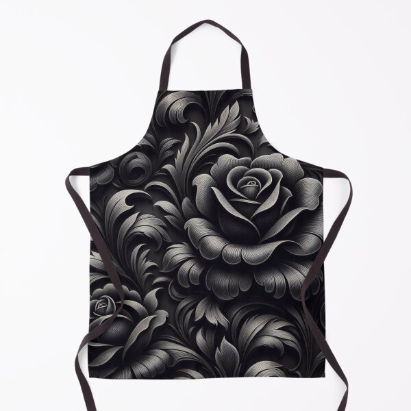 Item preview, Matte Black Damask With Roses designed and sold by DesignsByPrnces.
