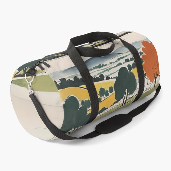 Item preview, Patterns No. 309. Mid Century. Vintage Retro. French Landscape. Sketch. Drawing. French Countryside. Botanical. Trees.  By Carraan designed and sold by CARRAANN.