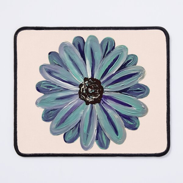 Item preview, Pretty Blue Daisy Flower with Pink designed and sold by Bekah Grace.