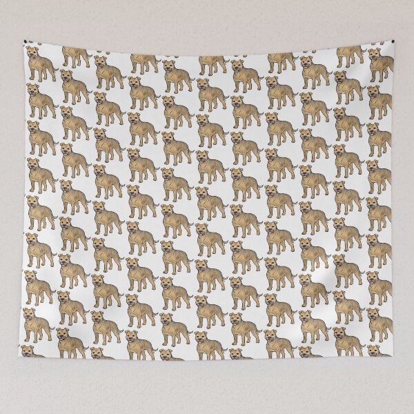 Item preview, American Staffordshire Terrier - Natural Fawn Brindle designed and sold by Jennifer Stolzer.